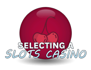 Selecting an online slots site