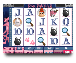 Pink Panther Playtech Casino Game